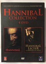 Hannibal e Hannibal Lecter 4 DVD Le Origini del Male Hopkins Scott Collection