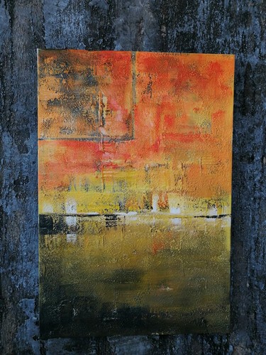 Quadro astratto materico