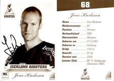 Jens karlsson cartolina - jens, ak