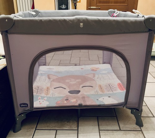Chicco open box fawn - open,