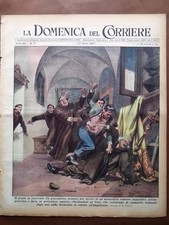 La Domenica del Corriere 27 Aprile 1947 XC-99 Budapest Guadagni Ciclisti Massaia