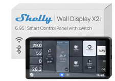Shelly Wall Display X2i Nero -