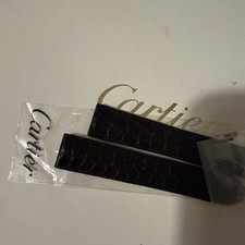 Cartier Tank Strap Black In Leather