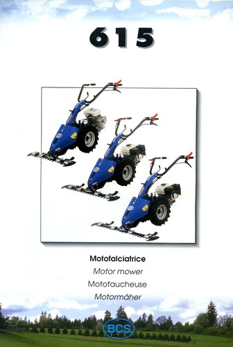 Bcs motofalciatrice 615 - bcs, "