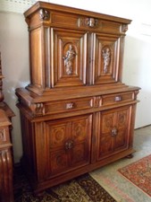 Antica rara Credenza scolpita