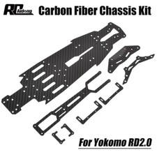 Kit Telaio Carbonio per Yokomo RD2.0 1/10 RWD Drift Auto Aggiornamenti Ricambi