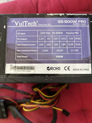 Vultech 500w pro - gs-500w,