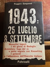 1943 25 LUGLIO 8 SETTEMBRE -