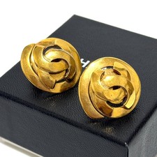 CHANEL 95P Orecchini Rotondi
