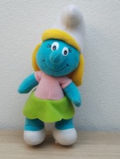 Puffi Puffetta Peluche Oejo 2001  Ferrero SPA Alba Italy I.M.P.S. H. 20 cm.