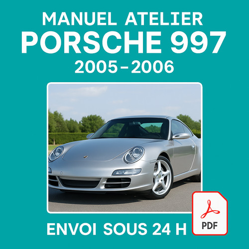 Manuel atelier porsche 997 - manuel,
