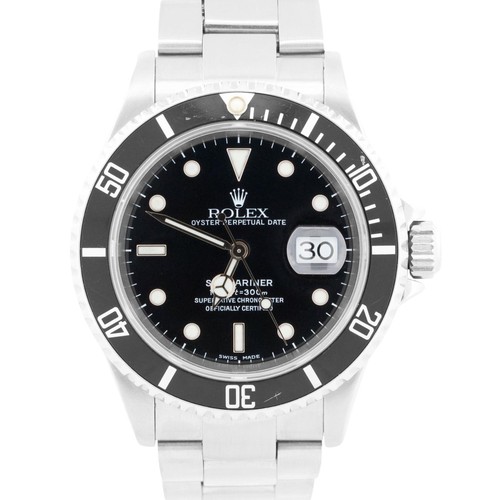 Rolex submariner date - date, black