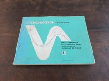 Honda CB750KZ 1978 parts list