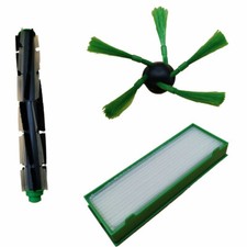 Spazzolino, Filtro e Rullo per