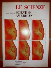 Le Scienze (Scientific American ed. ITA) N. 13 - Rivista Settembre 1969