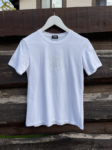 Shirt bianca chanel grande - bianca,