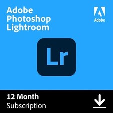 Download Adobe Lightroom 12 Month Subscription 1 User 1 License