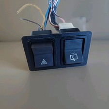 INTERRUTTORE TERGICRISTALLO Luci Emergenza FIAT 131 128 127 AUTOBIANCHI A112 