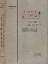 Salterio romano vol. I. . P. Atanasio. 1912. .