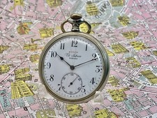 Zenith Astrua Vincenzo Torino . Metallo 1913 . OROLOGIO TASCA