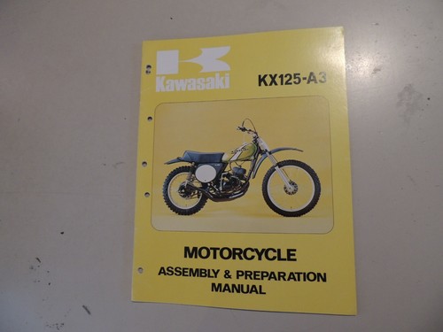 Kawasaki kx125 assembly - kawasaki, a3