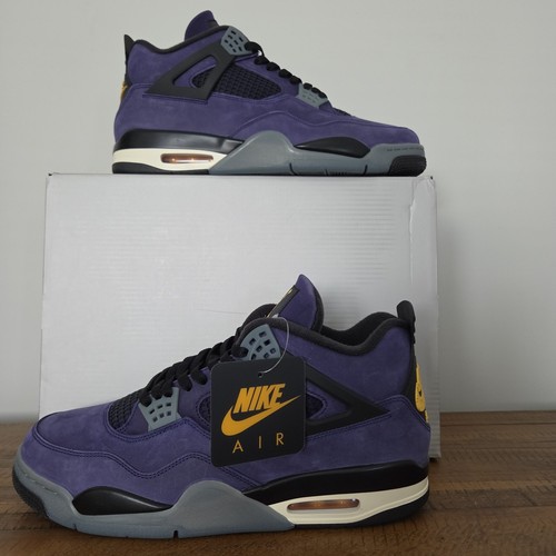 Air jordan retro lakers - 4,