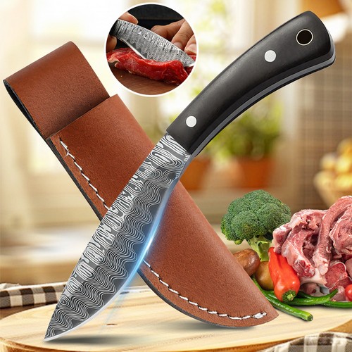Coltello caccia con - caccia, fodero