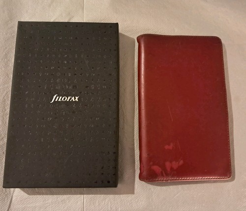 Filofax cuban slimline rosso - filofax-cuban, slimline-rosso
