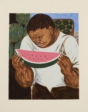 Giuseppe Migneco, Serigrafia 80x65, PREZZO RIBASSATO!!