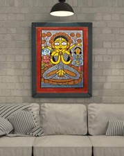 Quadro Kalighat 'Kamala