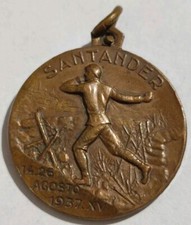 MEDAGLIA SANTANDER BATTAGLIONE CARROCCIO OMS VOLONTARI LITTORIO ESPANA SPAGNA