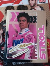 TOPPS STICKER FORMULA 1 F. 1 2020 2021 SIGNED RC Red Bull N° 142 STROLL