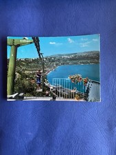 CARTOLINA CASTELGANDOLFO - CABINOVIA E IL LAGO - VIAGGIATA ANNI '70