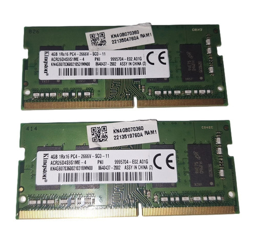 Ram ddr4 8gb sodimm - ddr4,