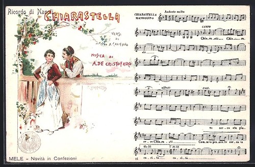 Cartolina artista firmata - cartolina, d'artista