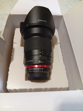 Samyang 35mm f1.4 attacco