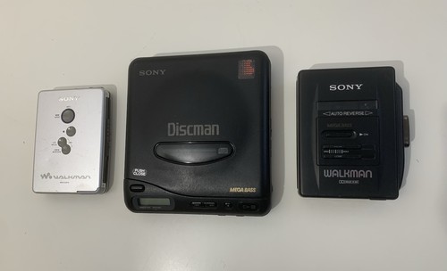 Sony lot walkman - sony, discman
