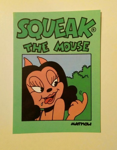 Carte postale squeak the - squeak, mouse