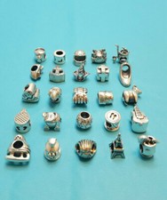 Charm argento sterling perline