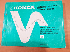 CATALOGO RICAMBI HONDA CX
