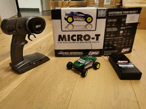 Vintage green losi micro - losi, micro-t