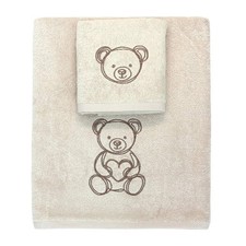 Set asciugamani 1+1 Orsetto di