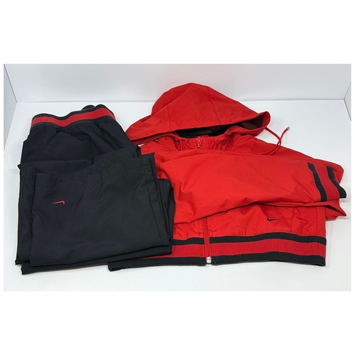 Set tuta nike - set, rosso