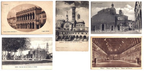Padova lotto 5 cartoline - -,