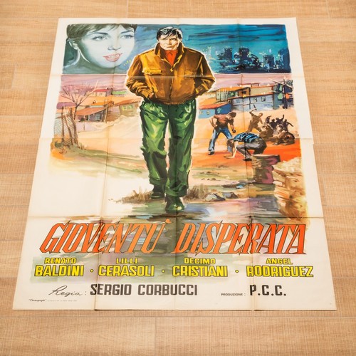 Gioventu disperata manifesto - gioventù,