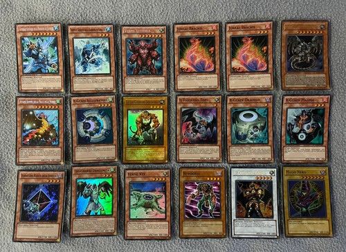 Konami lotto 18 - yu-gi-oh, carte