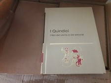 I QUINDICI, collana completa più mobiletto nuovo da magazzino 1977