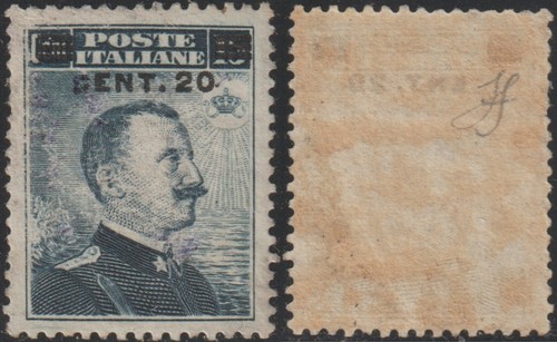 1916 francobollo sopra - 1916,
