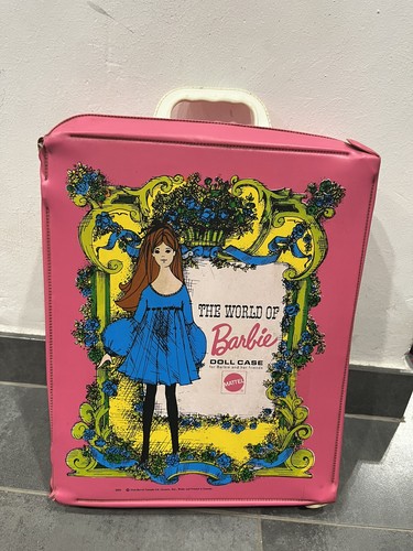 Barbie vintage mattel - mattel, suitcase