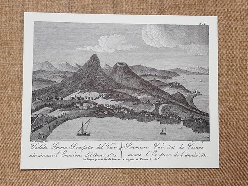 Veduta prima dell eruzione - veduta,